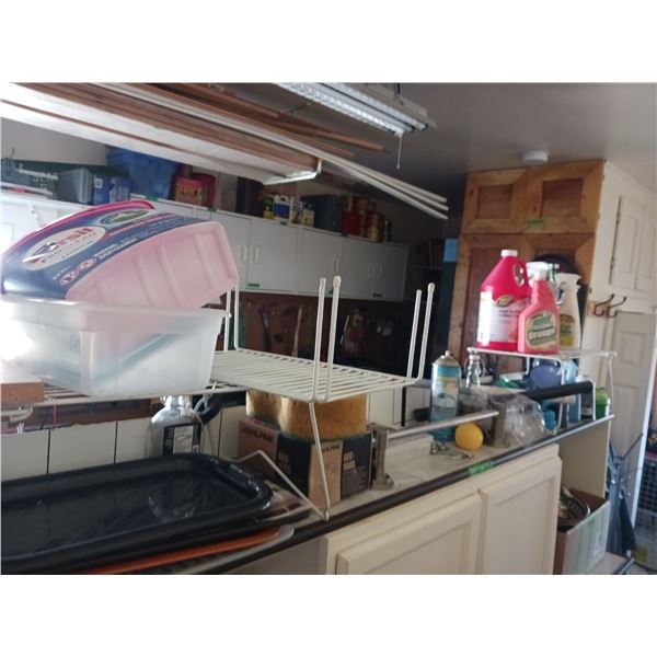 Contents Along the Top of Cabinet