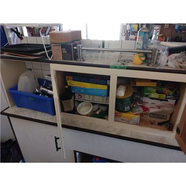 Contents in Cabinet Cubbies