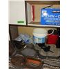Image 3 : Contents in the Blue Circle + Shoe Shelf and Contents