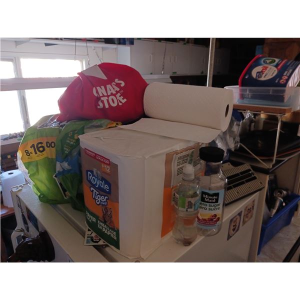 Contents on Top of Fridge