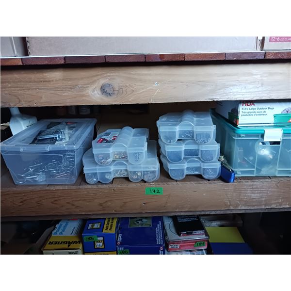 Contents of Shelf - Plastic Organizer +