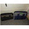 Image 1 : Lot of 2 Fabric Tool Bags with Contents - Lots of Value!
