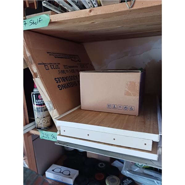 Brand New Leigh Adjustable Sheving 16x20.5-36.5" + New Bathroom Faucet?