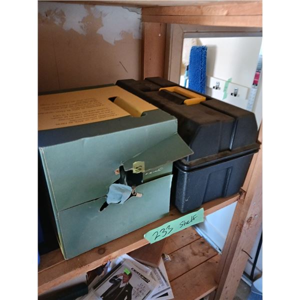 Tool Box with Contents + Mystery Box