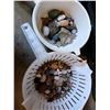 Image 1 : 2 Fantastic Sieves with Raw Rough Untumbled and Unpolished Rocks