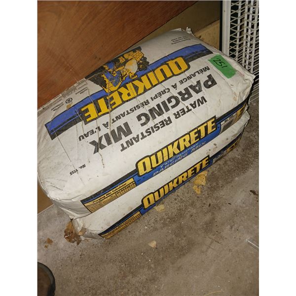 2 Bags of Quikrite Parging Contrete Mix