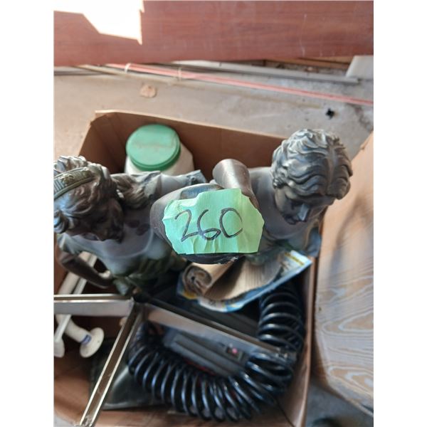 Estate Box of Goodies - Broken Statue, Bar +++