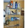 Image 1 : Wire Shelving Unit + All Conents, Including WWII Snake Bite Safety Kit