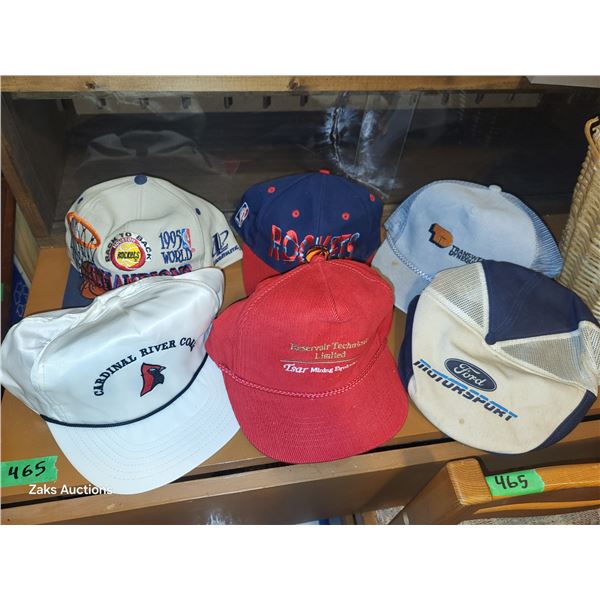 Lot of Collector Trucker Hats