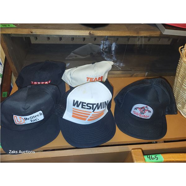 Lot of Collector Trucker Hats