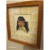 Image 8 : Lot of 3 Vintage Needlepoint Indigineous Framed Pictures
