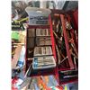 Image 4 : Red Tool Box & Its Contents Including Grey Wrench Set!