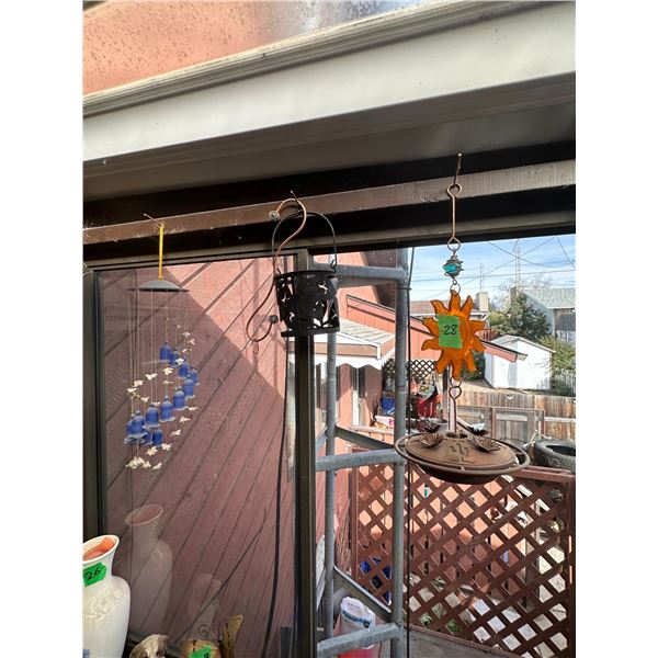 Lot of Hanging Decor - Wind Chimes, etc