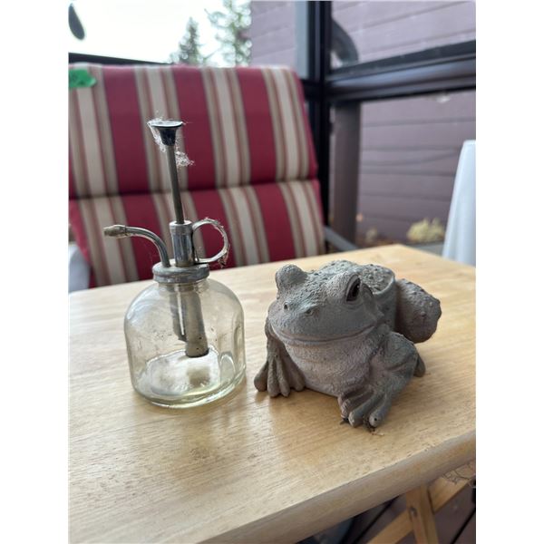 Frog and Misting Bottle