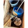 Image 2 : Dunnage Bin with Contents - Vehicle Polisher (blue box, box is damaged polisher is fine)