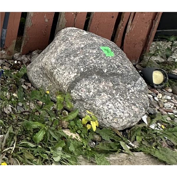 Large Garden Decor Rock - Yes it is a real rock