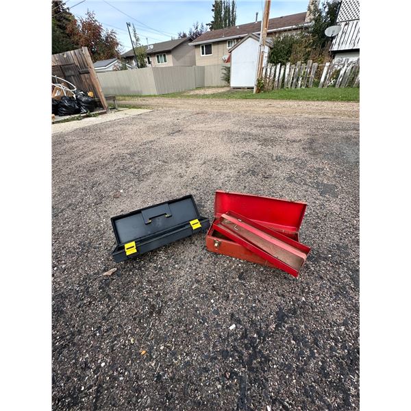 Lot of 2 Tool Boxes