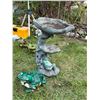 Image 1 : Damaged Frog Garden Decor