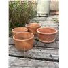 Image 1 : Lot of 4 Terracotta Planters