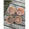 Image 2 : Lot of 4 Terracotta Planters