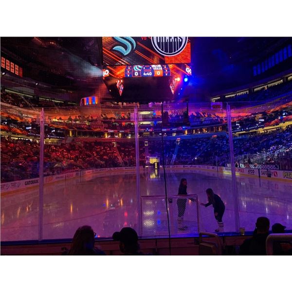 Oilers Tickets - Sec 112, Row 5, Seats 4 & 5 -Tuesday October 15