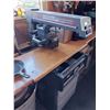 Image 1 : Sears / Craftsman 10" Digital Electronic Radial Arm Saw & Metal Stand With Drawers - Fully Functiona