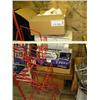 Image 5 : Huge lot from local store: display rack, tent, humidifiers, suitcases, file cabinets, cut off saw, s