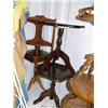 Image 2 : Lot of 6 end tables, lamp, TV stand, shoe rack and rocking chair (227)