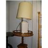 Image 4 : Lot of 6 end tables, lamp, TV stand, shoe rack and rocking chair (227)