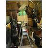 Image 1 : Lot of: large metal cutter, power stacked exercise machine, sleeping bag, tool trunks, etc. (227)
