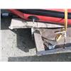 Image 12 : Inflatable Achilles skiff with trailer, 25hp Evinrude, anchor, oars, 2 gas jugs, fishing pole holder
