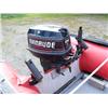 Image 21 : Inflatable Achilles skiff with trailer, 25hp Evinrude, anchor, oars, 2 gas jugs, fishing pole holder