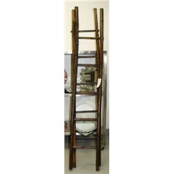 Pair of wood ladders (4)