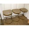 Image 1 : Set of 3 bar stools (230)