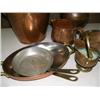 Image 2 : Lot of 8: copper jug, urn and pans (232)