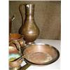 Image 3 : Lot of 8: copper jug, urn and pans (232)