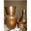 Image 4 : Lot of 8: copper jug, urn and pans (232)
