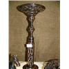 Image 3 : Lot of 3 metal pieces: horse, candy dish, candle holder (8888)