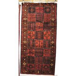 Persian Carpet - 43886 - Shiraz, 9'x4.3' - estimated retail value $2229 (8888)