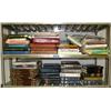 Image 1 : 2 shelves of books and magazines: cooking, home repair, Charles Dickens, Set of "The Old West", heal