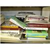 Image 6 : 2 shelves of books and magazines: cooking, home repair, Charles Dickens, Set of "The Old West", heal