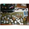 Image 9 : Large lot of jewelry, watches, bead necklaces, jewelry boxes, hematite necklace, earrings, lighters,