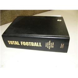 "Total Football" NFL Encyclopedia with 23 Original Autographs on inside cover of 1997's retired NFL 
