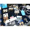 Image 6 : Over 100 pairs of earrings, costume jewelry and hair accessories - brand new (700)