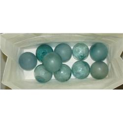 CHOICE on 3 bags of 10 glass floats (2)
