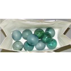 CHOICE on 3 bags of 10 glass floats (2)