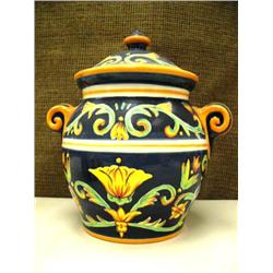 CHOICE on 6 cookie jars: flower design (234)