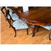 Image 3 : Vintage Wooden Dining Table with Crank & 8 Chairs