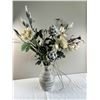 Image 1 : Large Vase With Faux Flowers