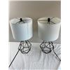 Image 1 : Pair of Geometric Table Lamps
